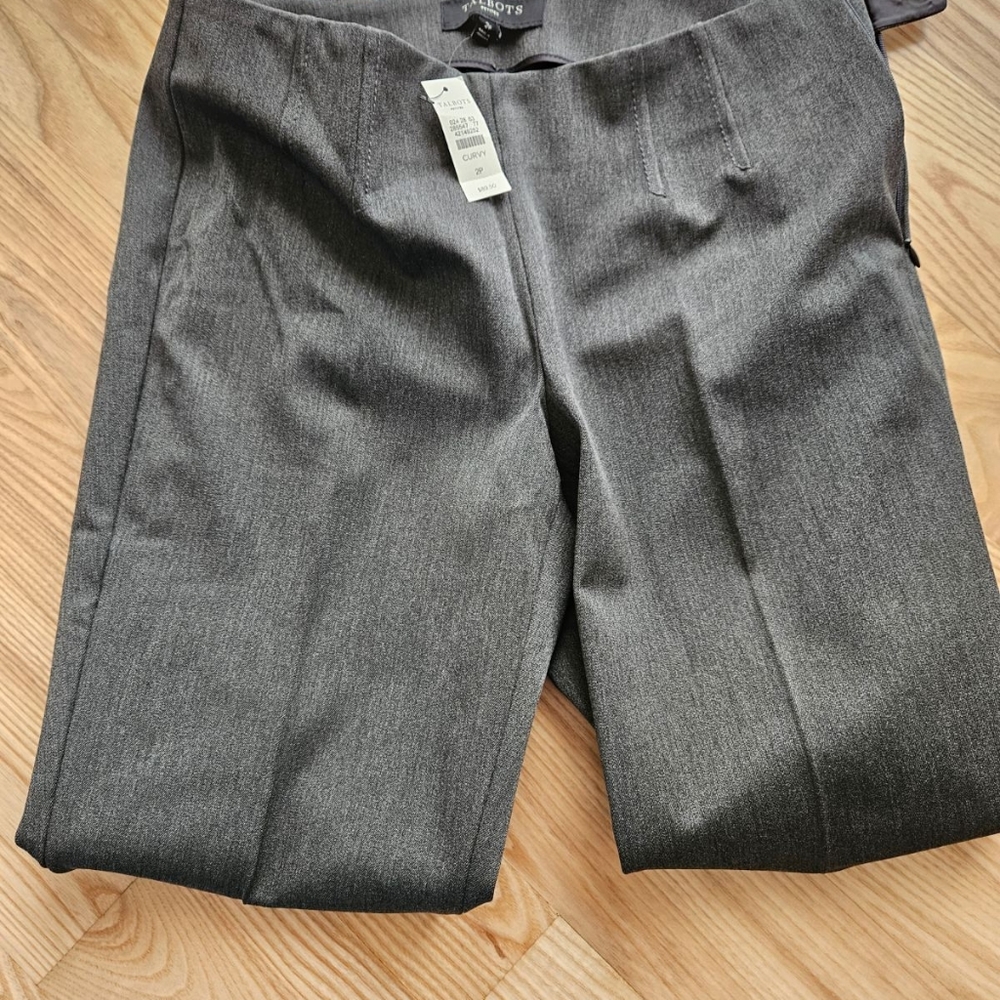 Talbots grey pants size 2 Peitie